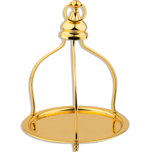 EL YAPIMI ASKILI PİRİNÇ TEPSİ (Büyük)