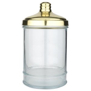 PİRİNÇ KAPAKLI CAM KAVANOZ (Büyük)